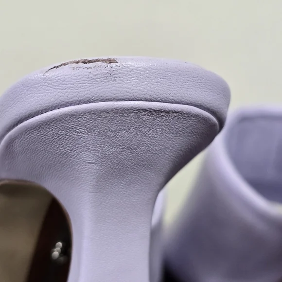 🤩Host Pick❤️Sam Edelman Carmen Leather Slip-on Heels Women's Size 8M - Picture 8 of 13